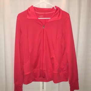 Zip up active jacket